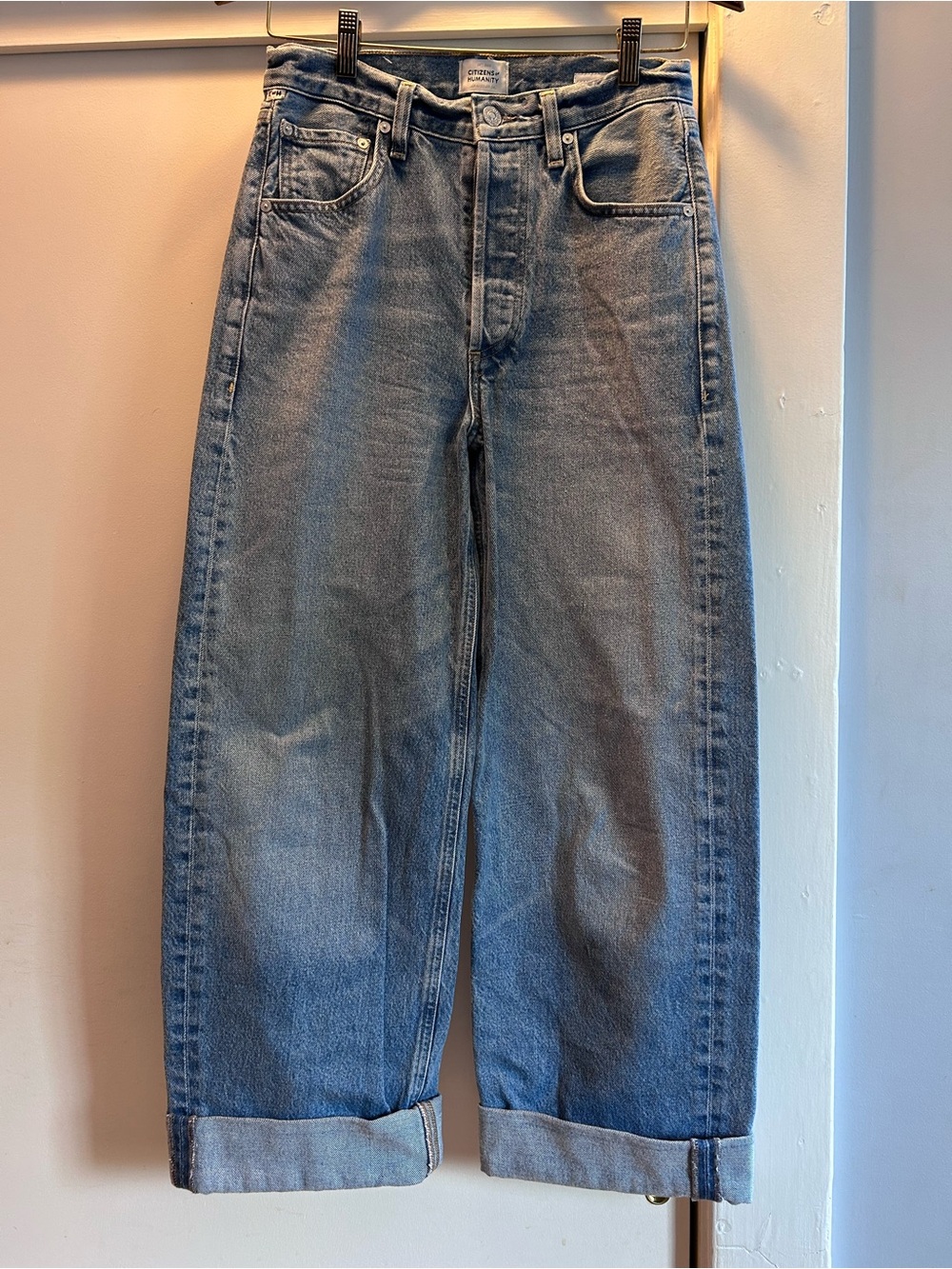 TWO pairs Citizens of Humanity jeans, like new! Style Ayla; 2 different washes. - Picture 8 of 12